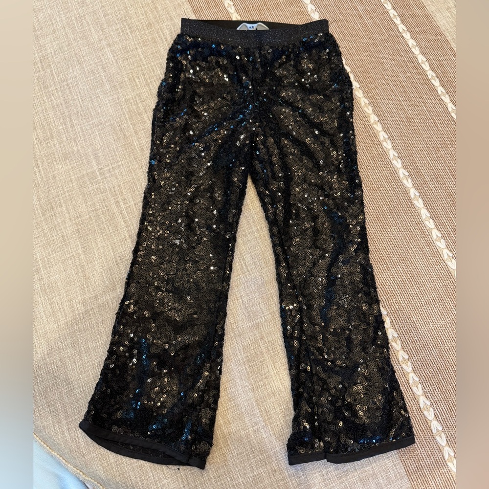 H&M Sequin Pants Size 4-5